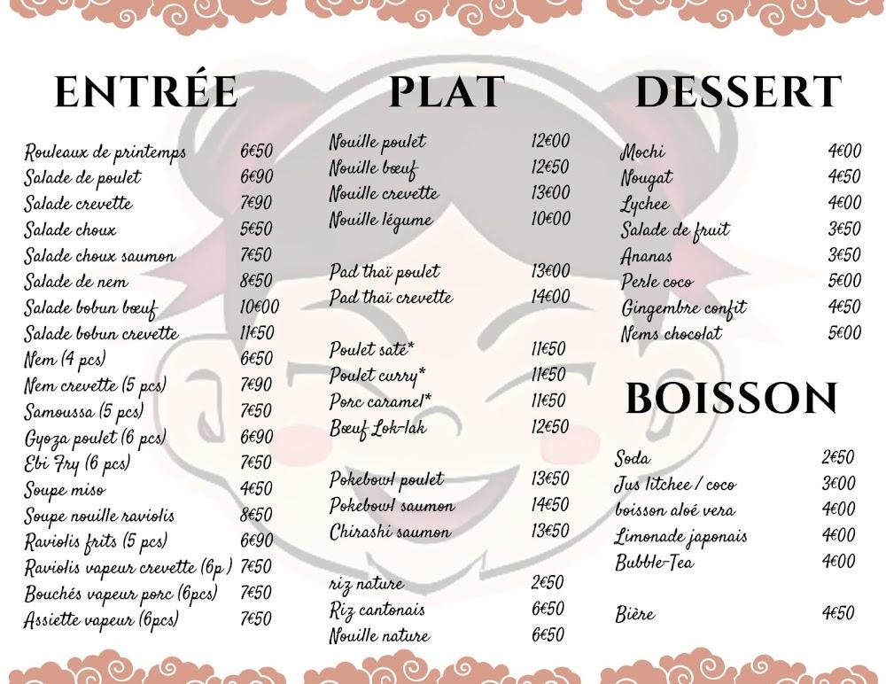 Nouilles & Co - Menu Image 1